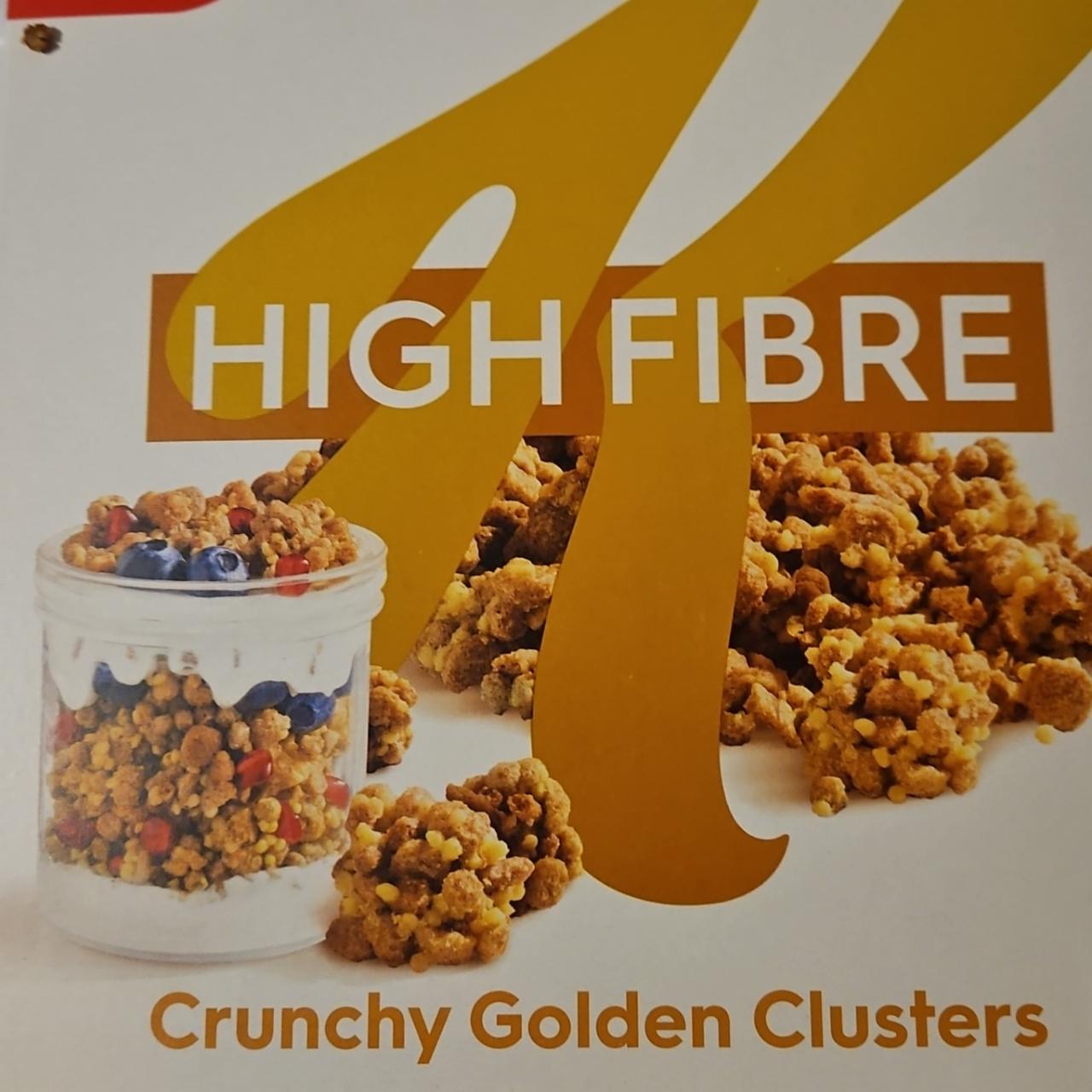 Zdjęcia - Crunchy Golden clusters High fibre