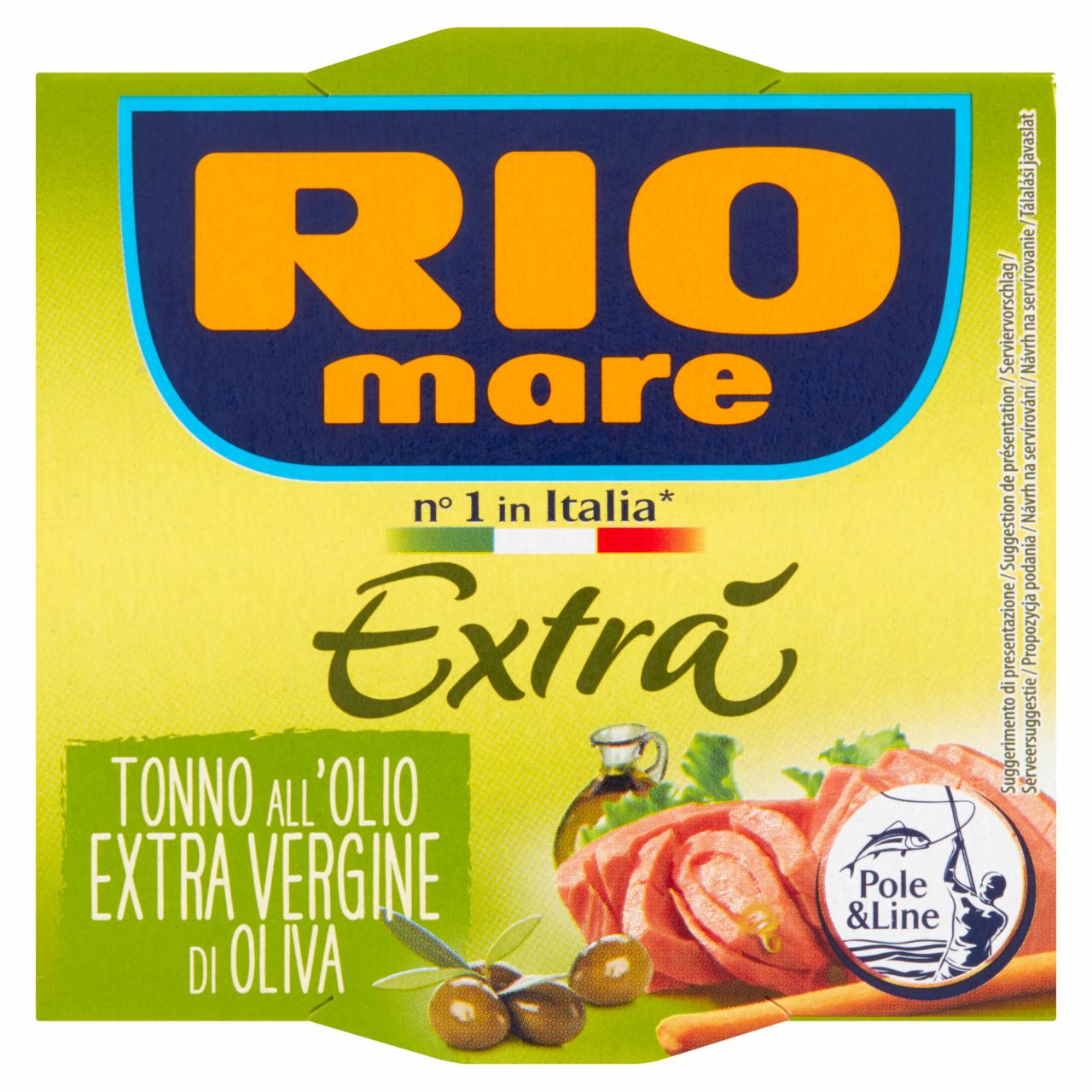 Zdjęcia - Rio Mare Extra Tuńczyk w oliwie z oliwek extra virgine 160 g