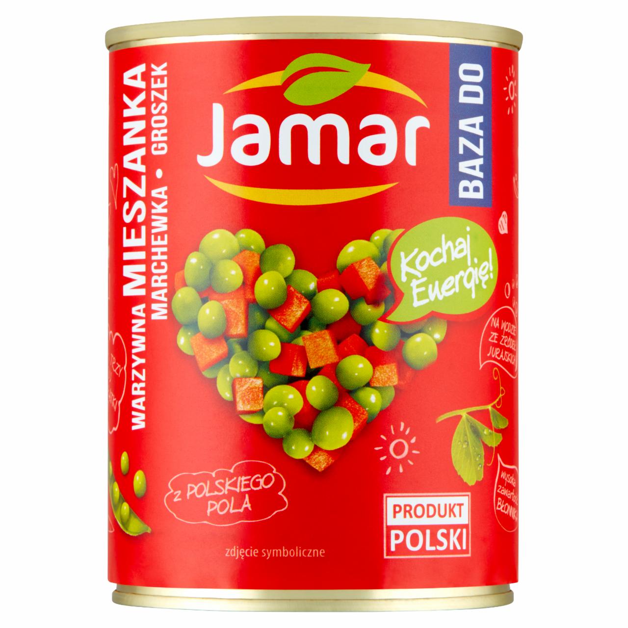 Zdjęcia - Jamar Mieszanka marchewka-groszek 380 g