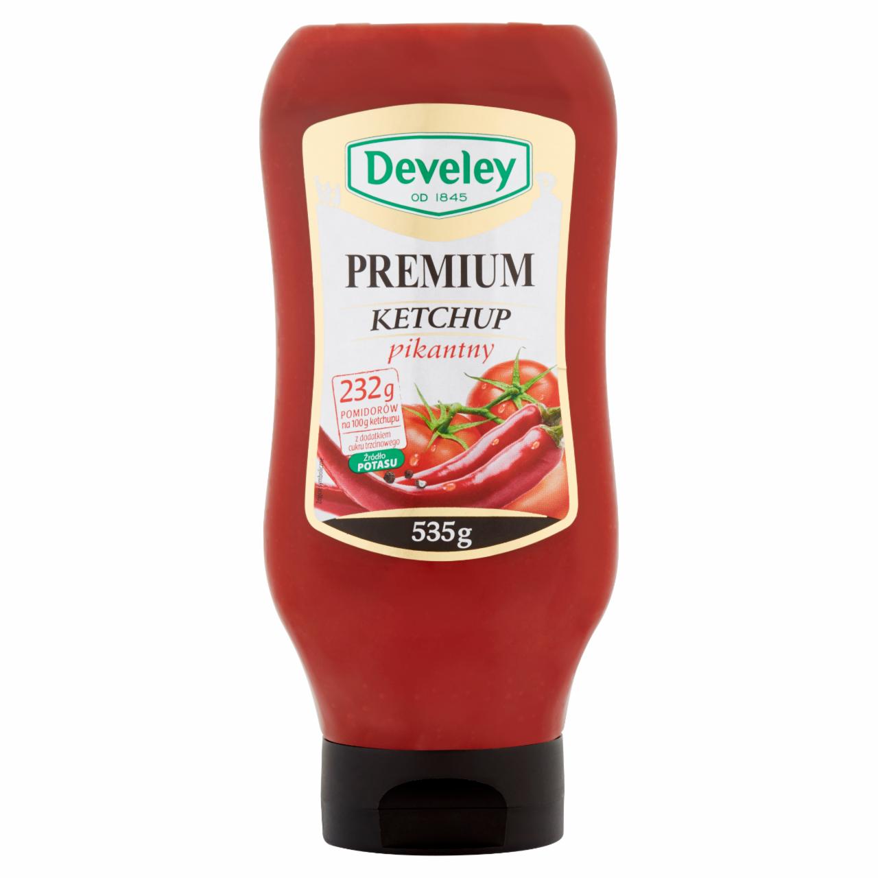 Zdjęcia - Develey Ketchup Premium pikantny 535 g