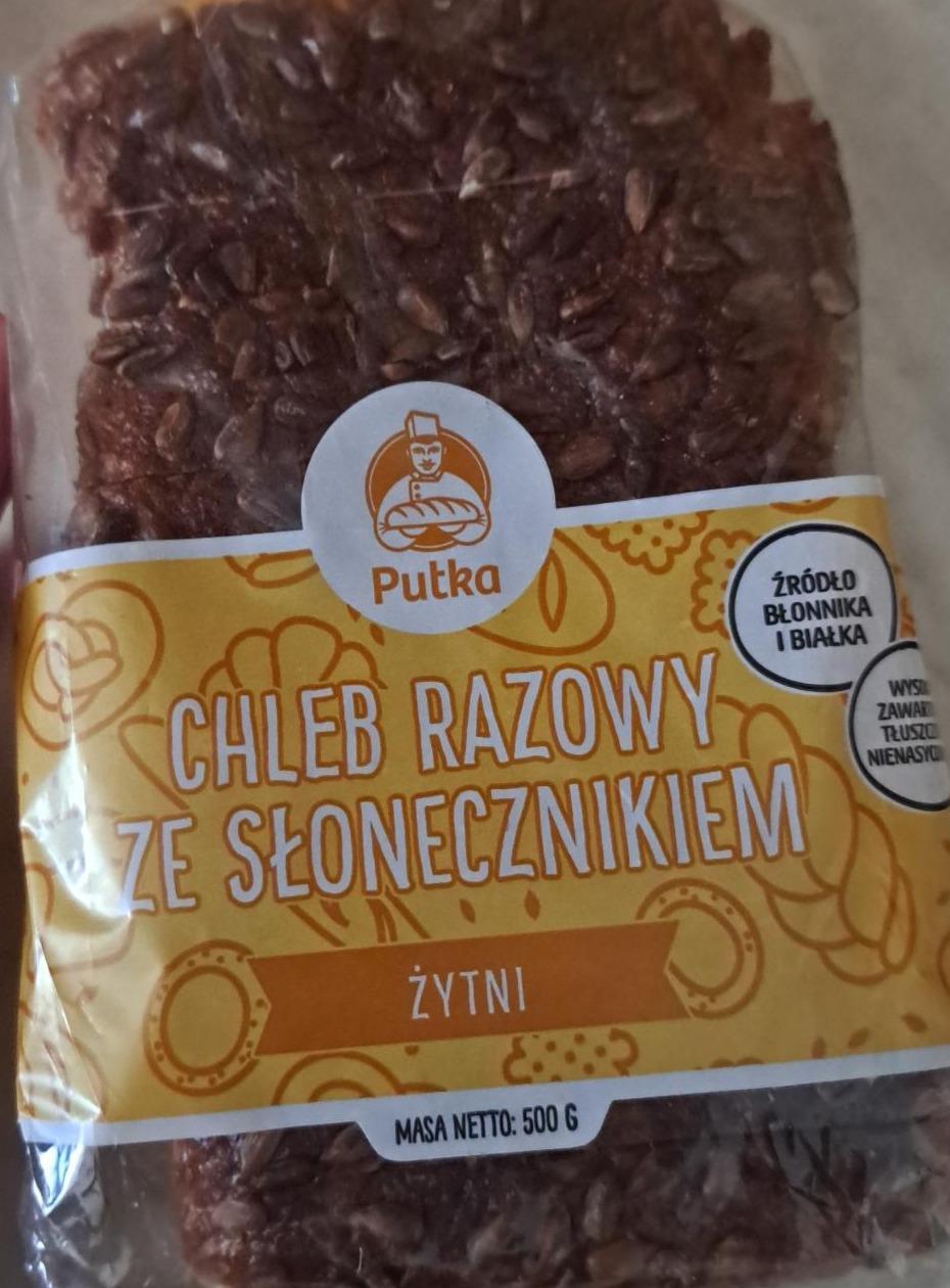 Zdjęcia - Chleb razowy ze slonecznikiem zytni Putka