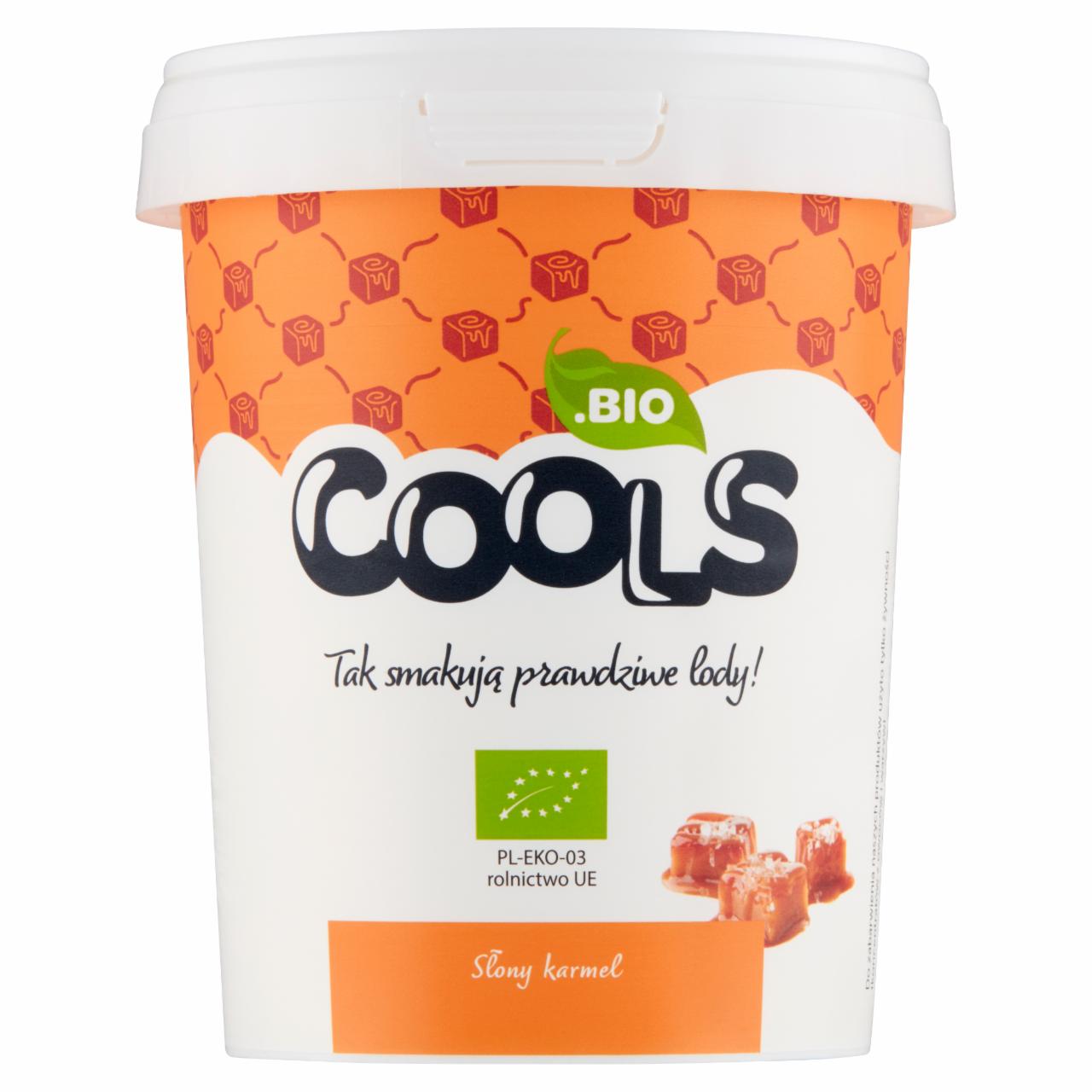 Zdjęcia - BIO Cools Lody o smaku słonego karmelu Bio 500 ml
