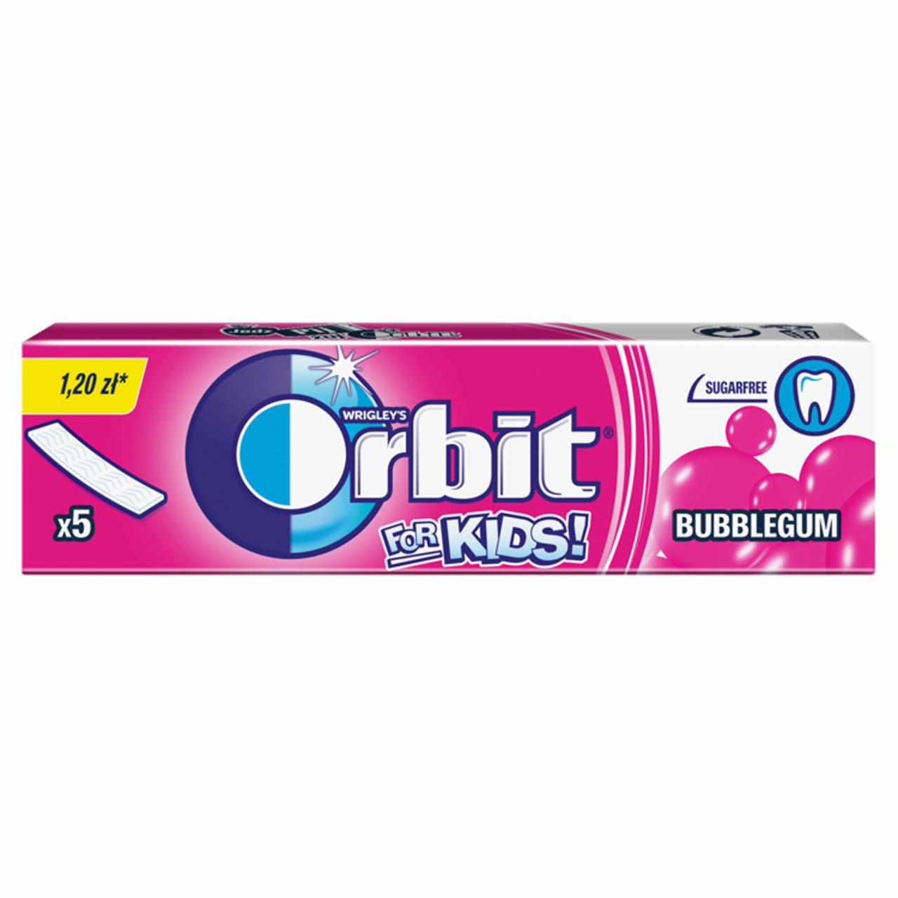 Zdjęcia - Orbit For Kids Classic Guma do żucia bez cukru 13 g (5 listków)