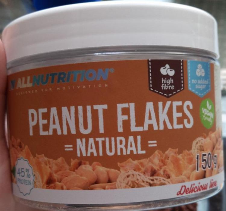 Zdjęcia - penaut flakes natural Allnutrition