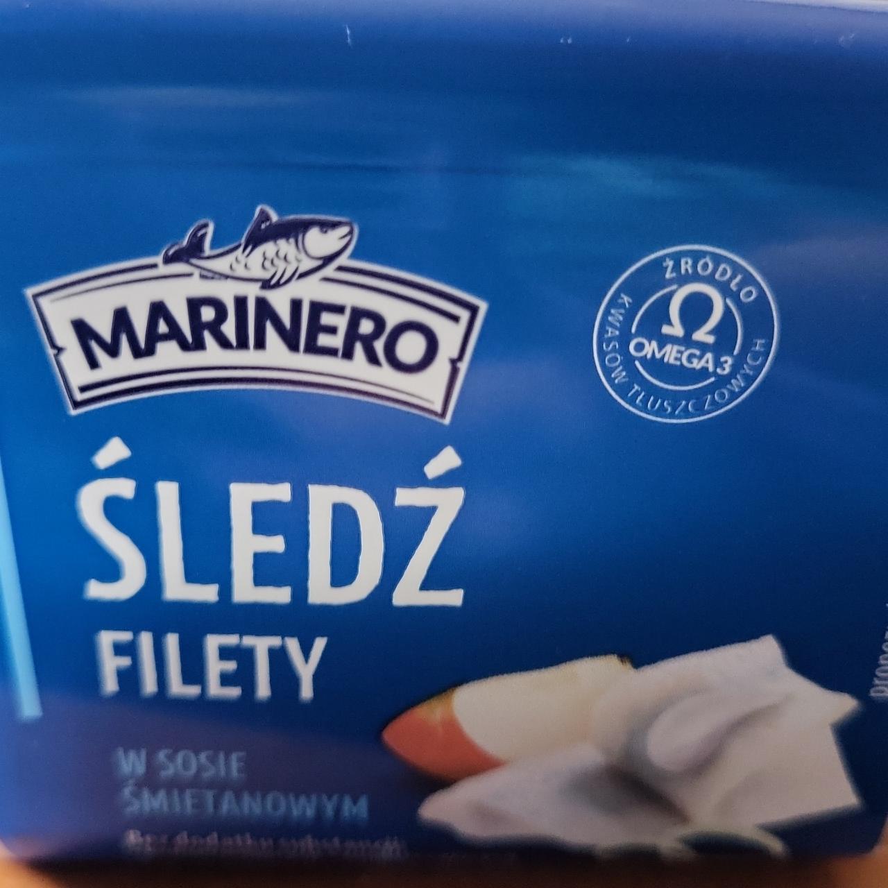 Zdjęcia - Śledź filety w sosie śmietanowym Marinero