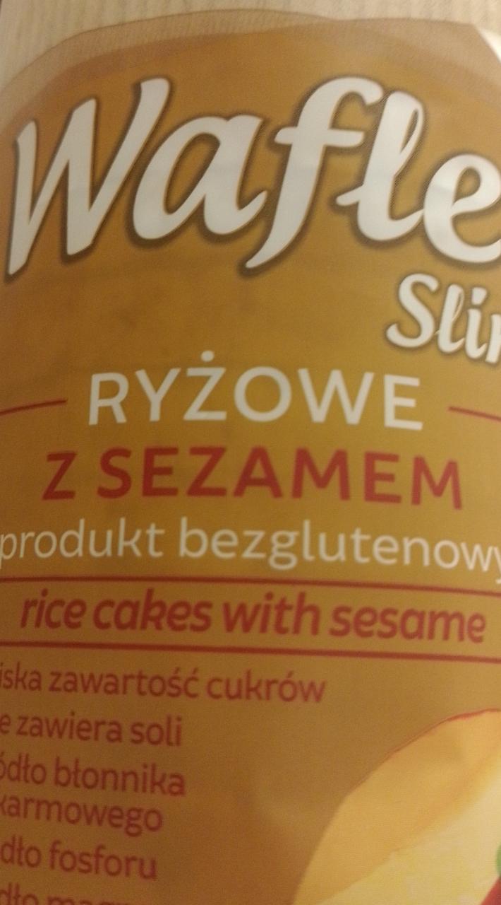 Zdjęcia - wafle slim ryżowe z sezamem kupiec