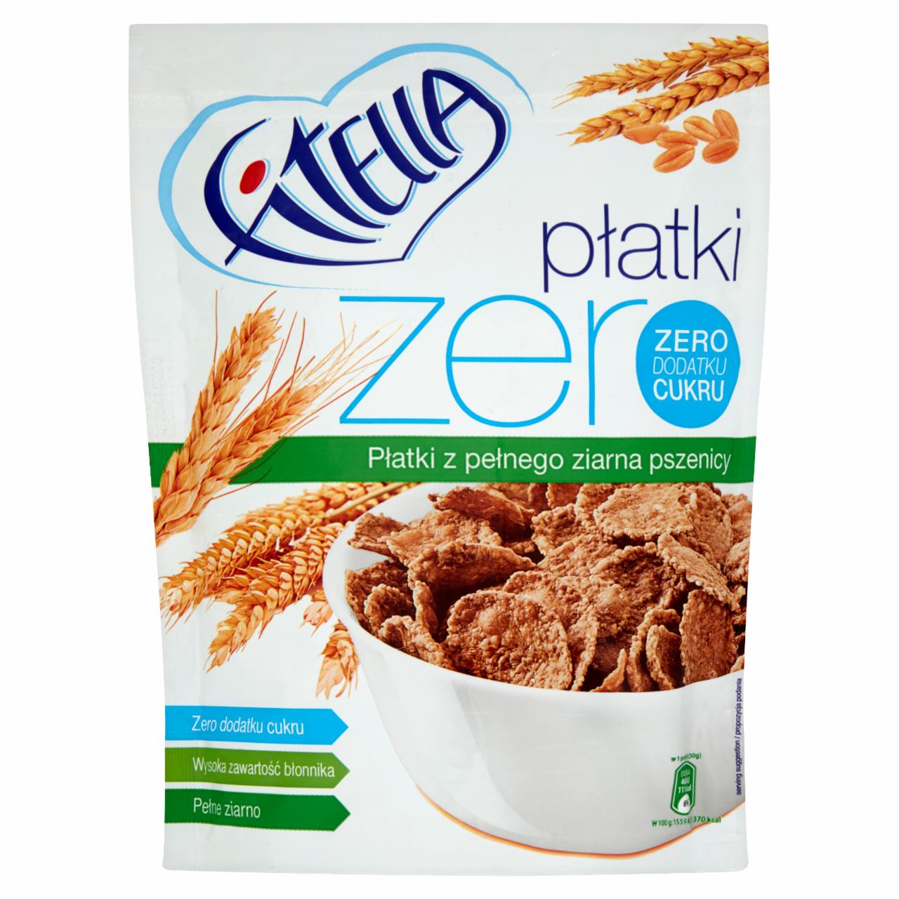 Zdjęcia - Fitella Zero Płatki z pełnego ziarna pszenicy 225 g