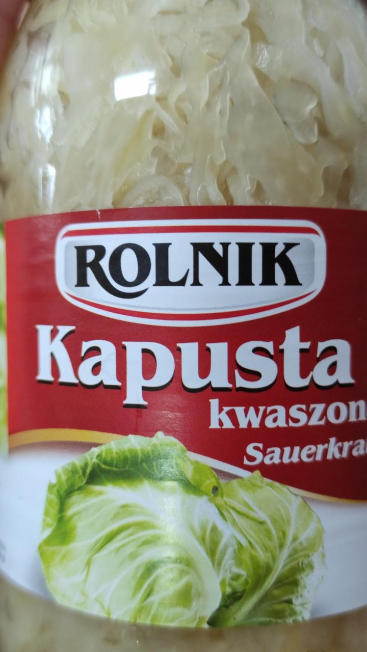 Zdjęcia - Kapusta Kwaszona Sauerkraut Rolnik