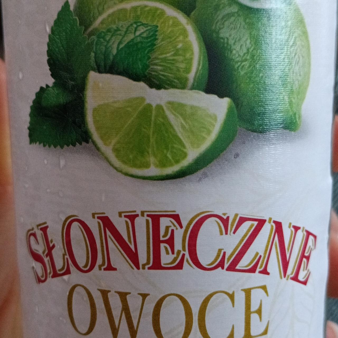 Zdjęcia - Słoneczne Owoce suplement diety w syropie o smaku limetki z miętą Victoria Cymes