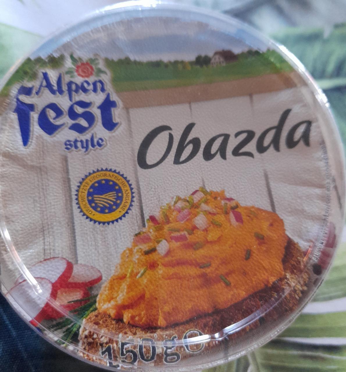 Zdjęcia - Obazda ChOG Alpen fest style