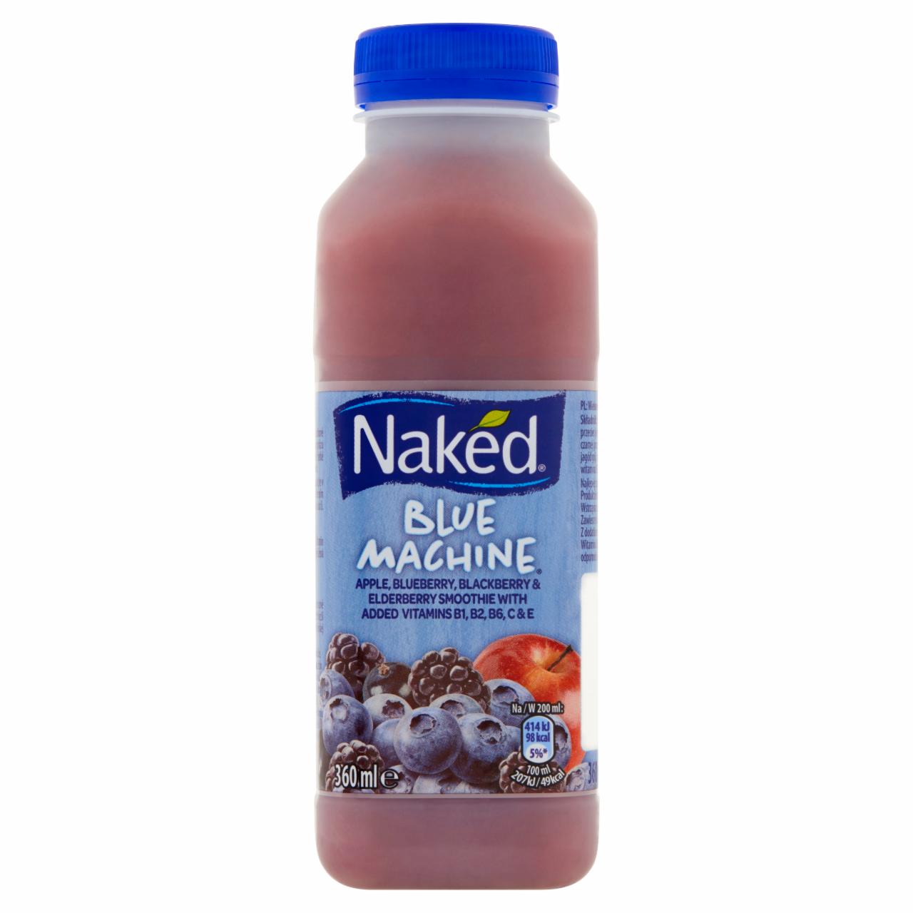 Zdjęcia - Naked Blue Machine Wieloowocowe smoothie z witaminami 360 ml