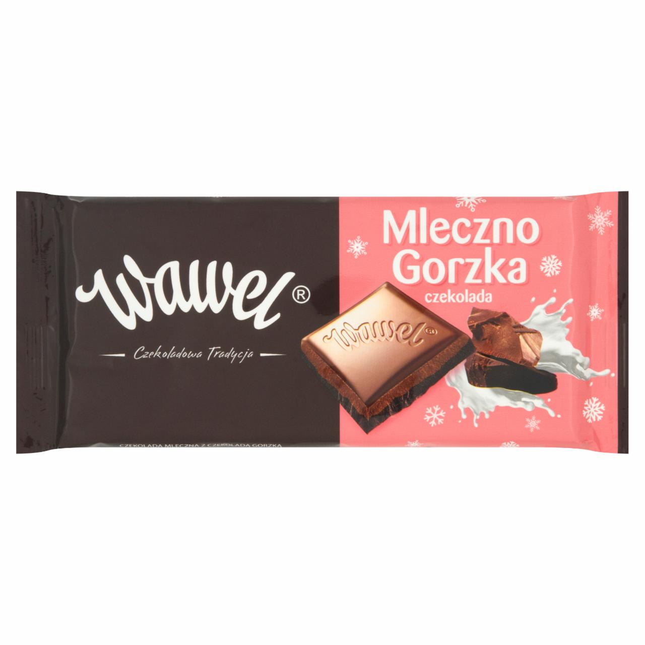 Zdjęcia - Wawel Mleczno-gorzka czekolada 100 g