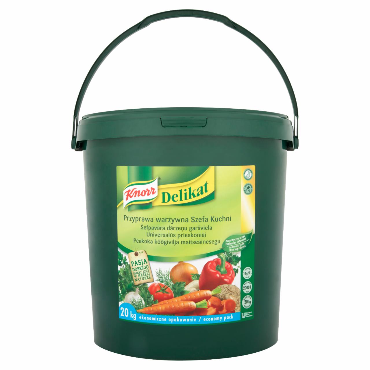 Zdjęcia - Knorr Delikat Przyprawa warzywna Szefa Kuchni 20 kg