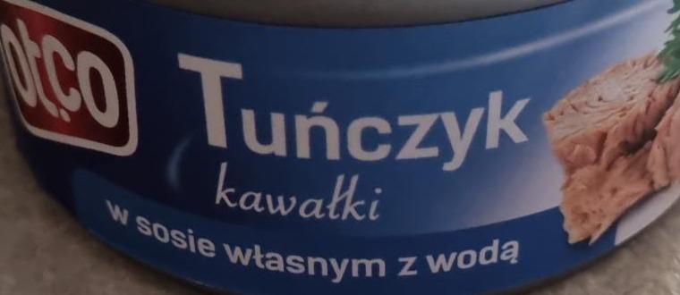 Zdjęcia - Tuńczyk w kawałkach w sosie własnym z wodą Ot.co