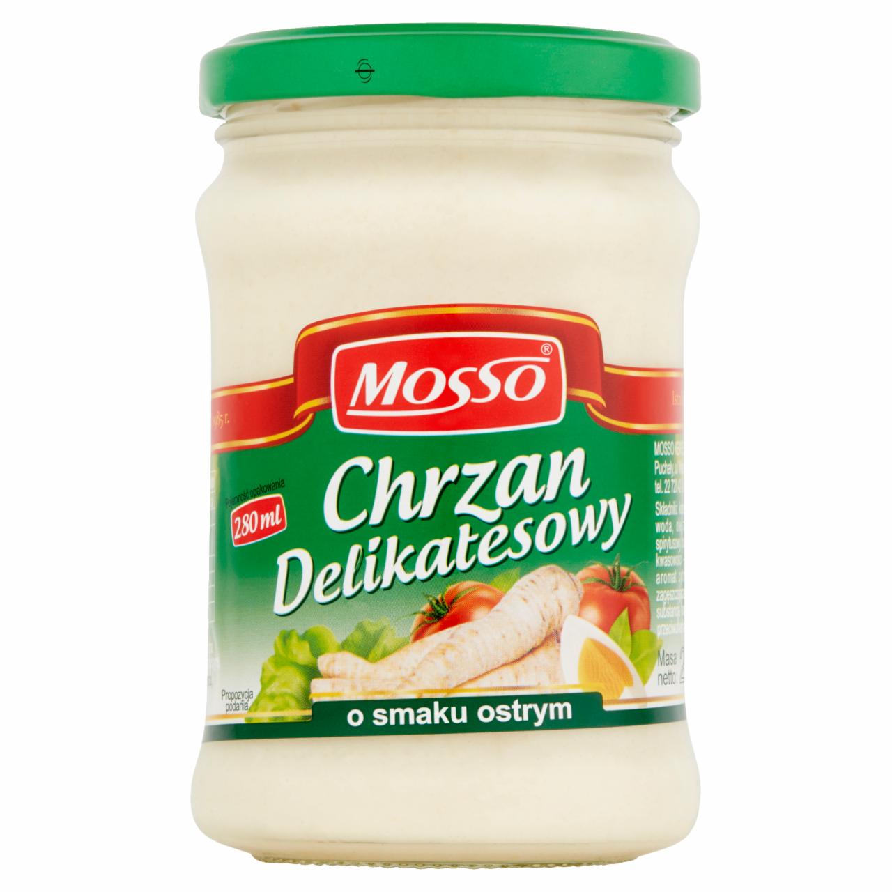 Zdjęcia - Mosso Chrzan delikatesowy 220 g