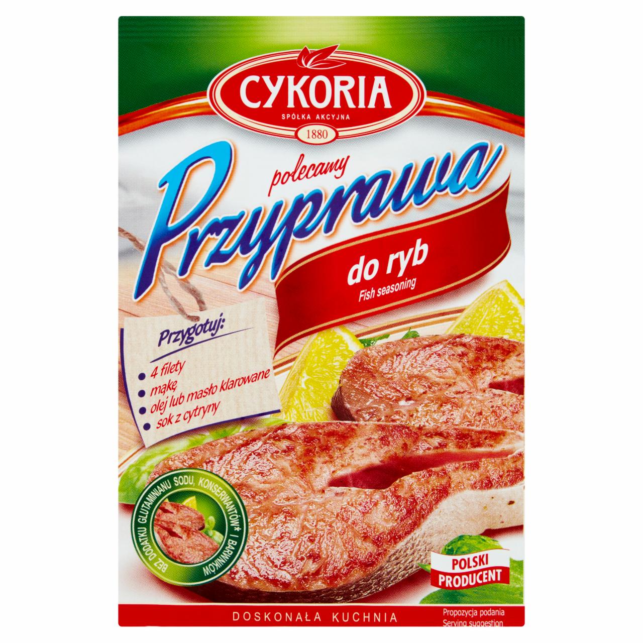 Zdjęcia - Cykoria Przyprawa do ryb 40 g