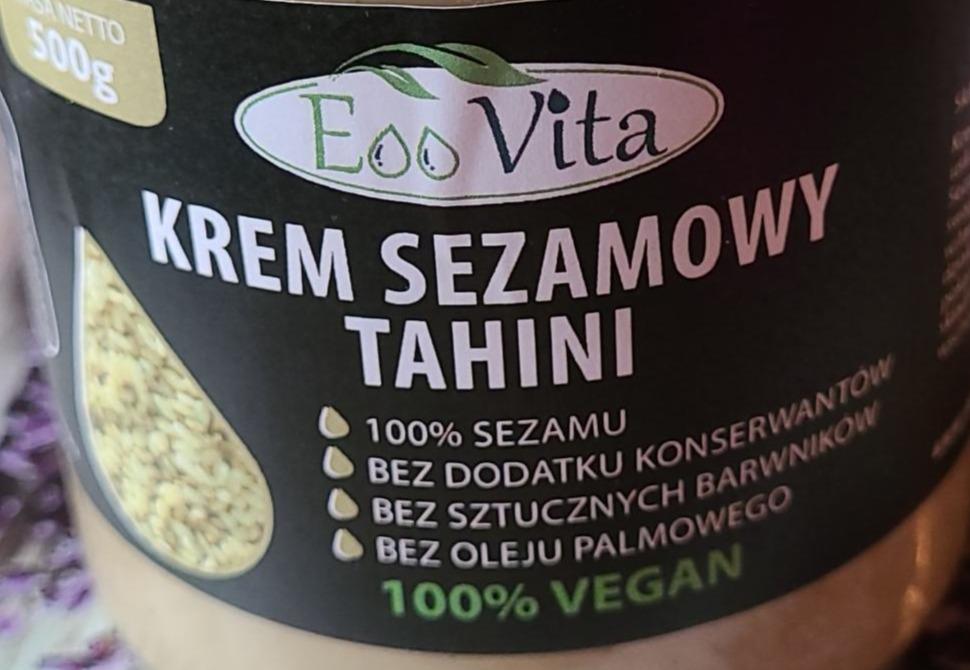 Zdjęcia - Krem sezamowy Tahini EOOVita