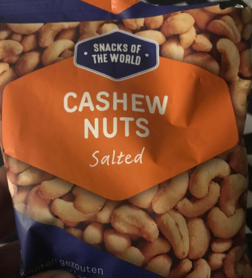 Zdjęcia - cashew nuta salted, Snack od the world