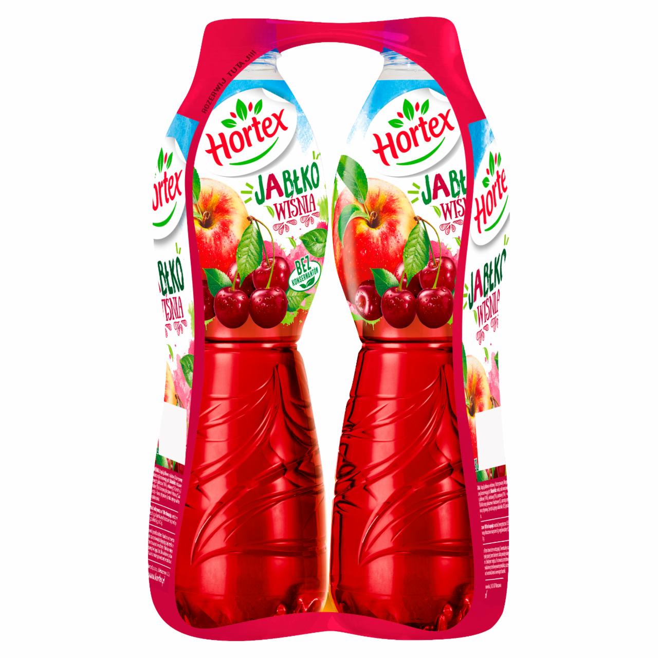 Zdjęcia - Hortex Napój jabłko wiśnia 2 x 1,75 l