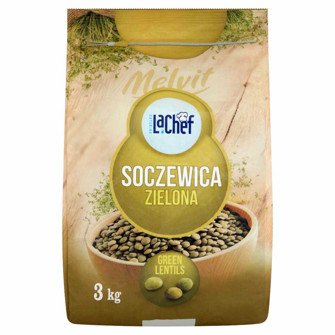 Zdjęcia - Melvit La Chef Soczewica zielona 3 kg