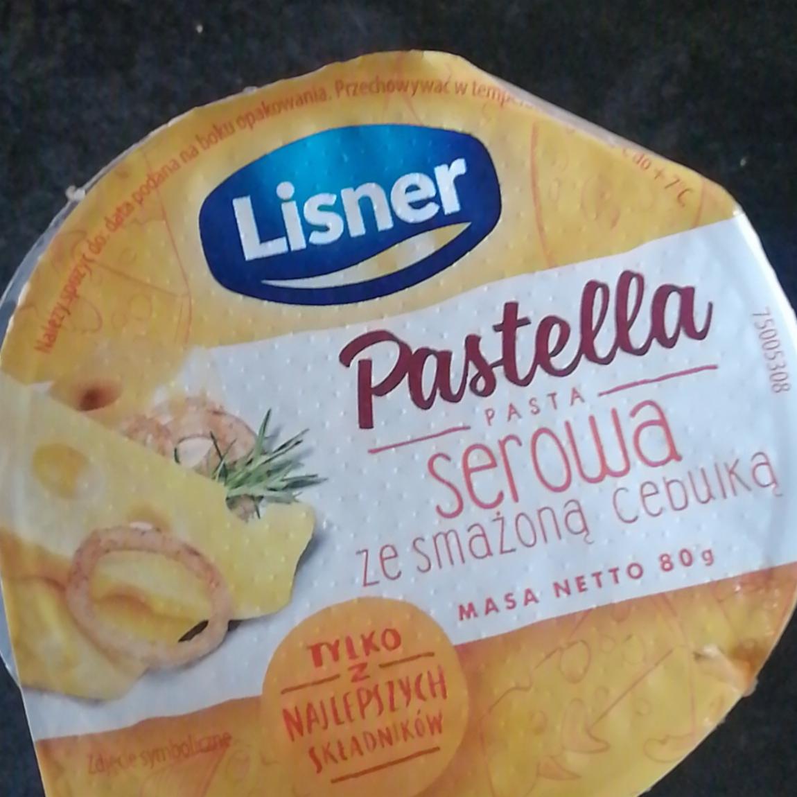 Zdjęcia - Pastella Pasta serowa ze smażoną cebulką Lisner