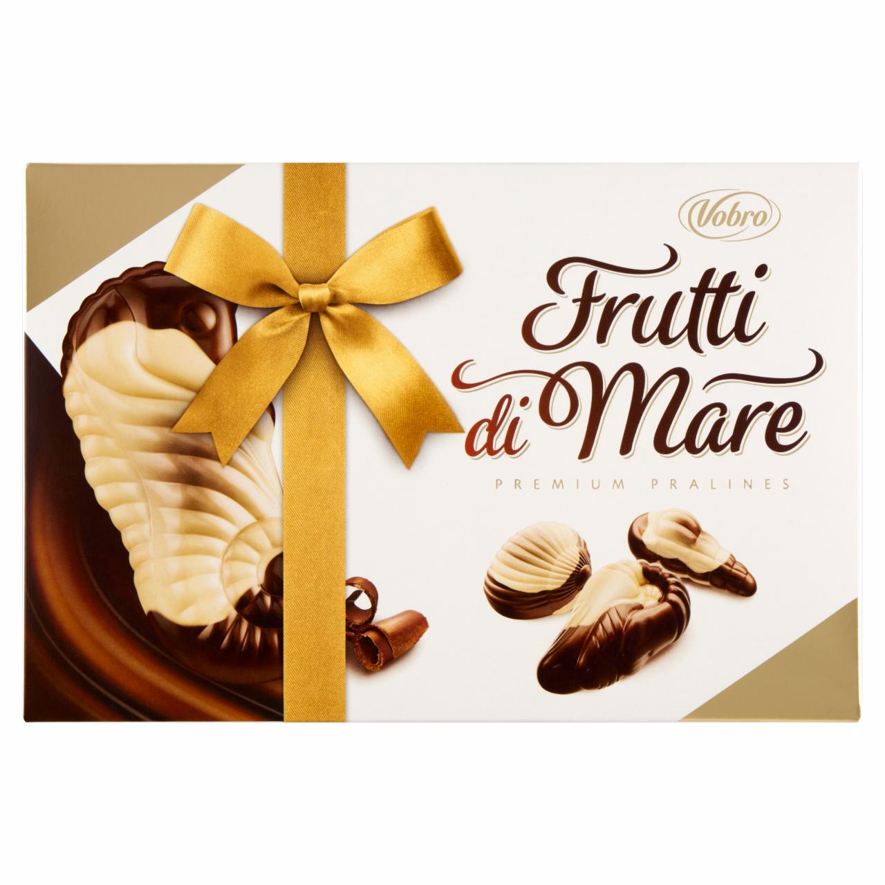 Zdjęcia - Vobro Frutti di Mare Praliny nadziewane kremem karmelowym orzechowym mlecznym i kakaowym 370 g