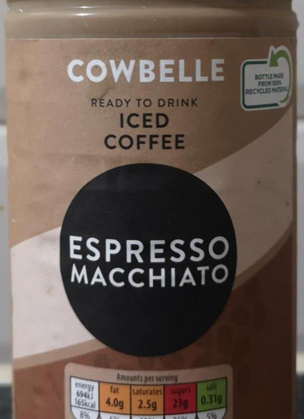 Zdjęcia - Mrożona kawa espresso macchiato COWBELLE