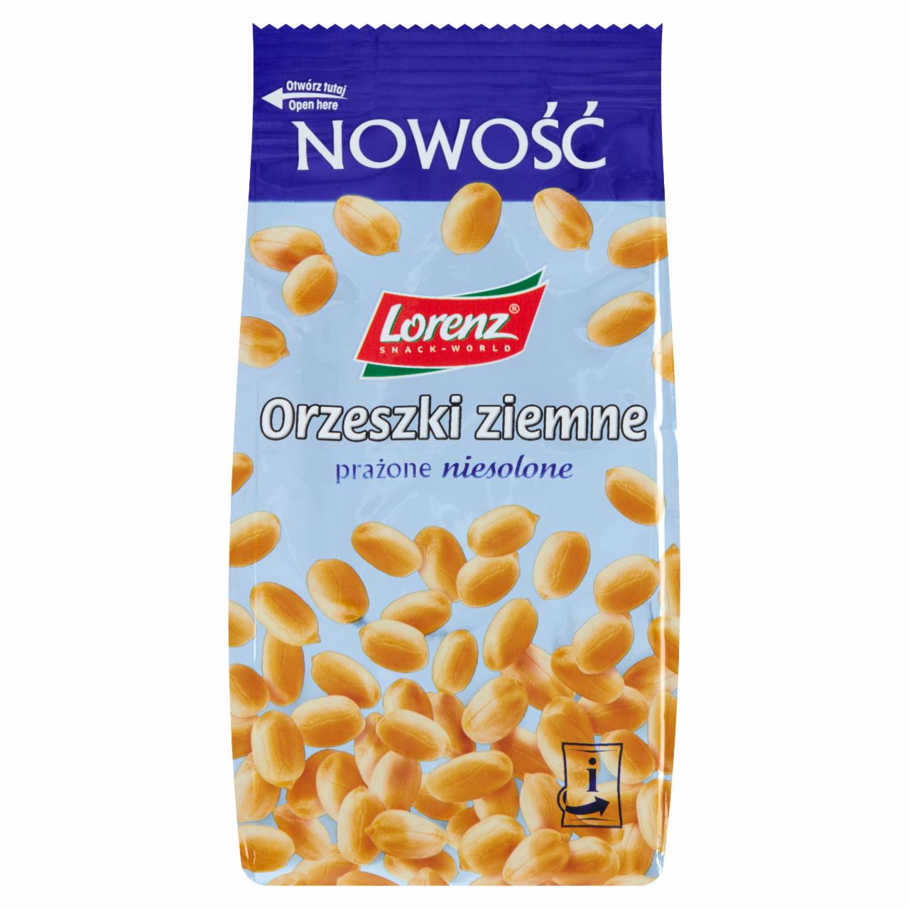 Zdjęcia - Lorenz Orzeszki ziemne prażone niesolone 160 g