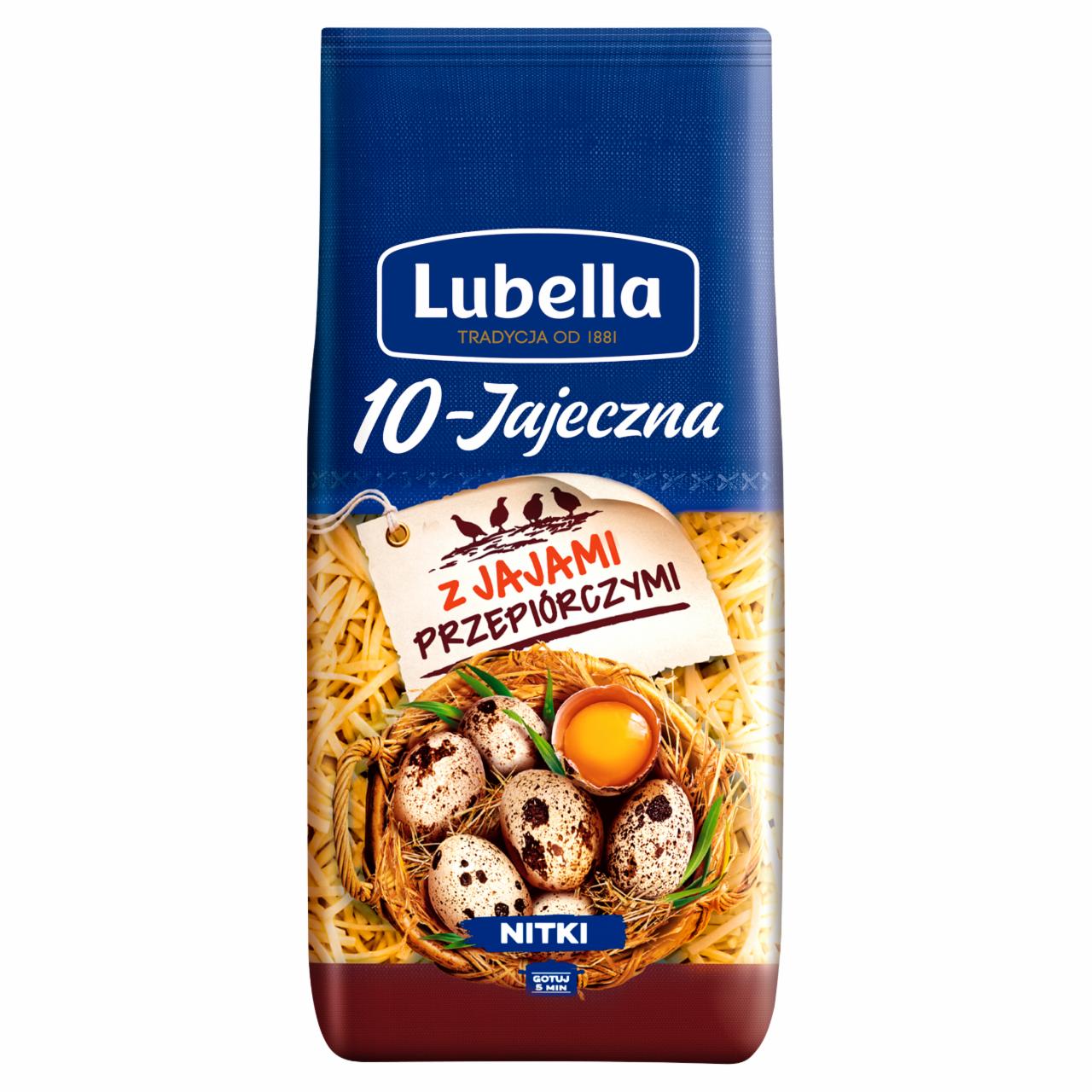 Zdjęcia - Lubella 10-Jajeczna Makaron nitki 250 g