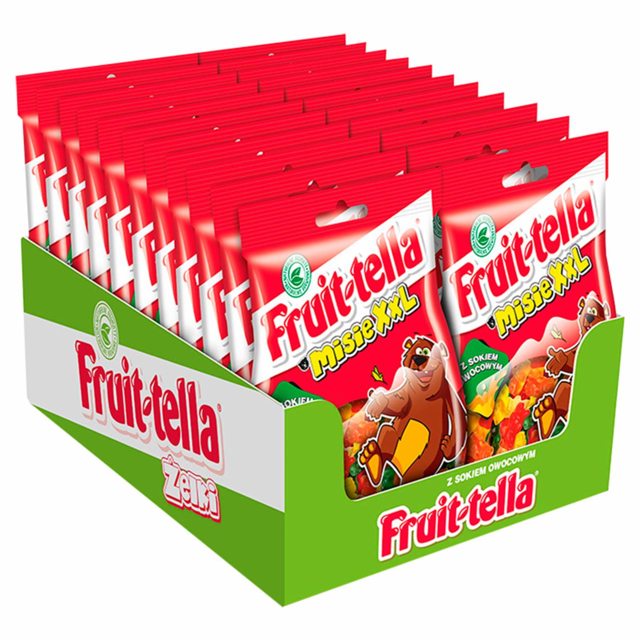 Zdjęcia - Fruittella Misie XXL Żelki o smaku owocowym 18 x 180 g