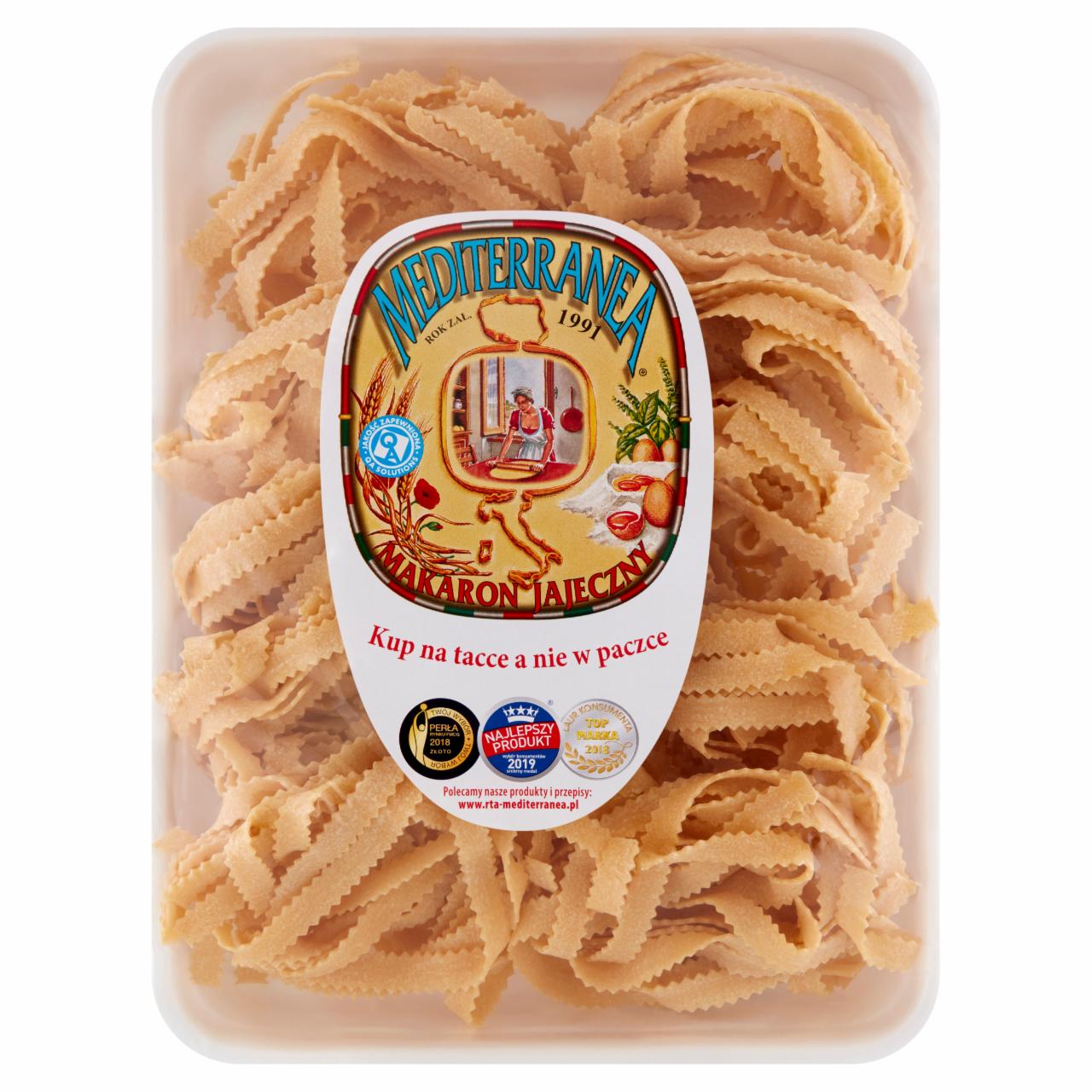 Zdjęcia - Mediterranea Makaron jajeczny 115 zygzak 500 g