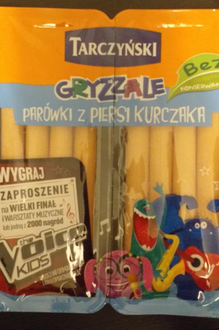 Zdjęcia - Tarczyński Gryzzale Parówki z piersi kurczaka 160 g (2 x 80 g)