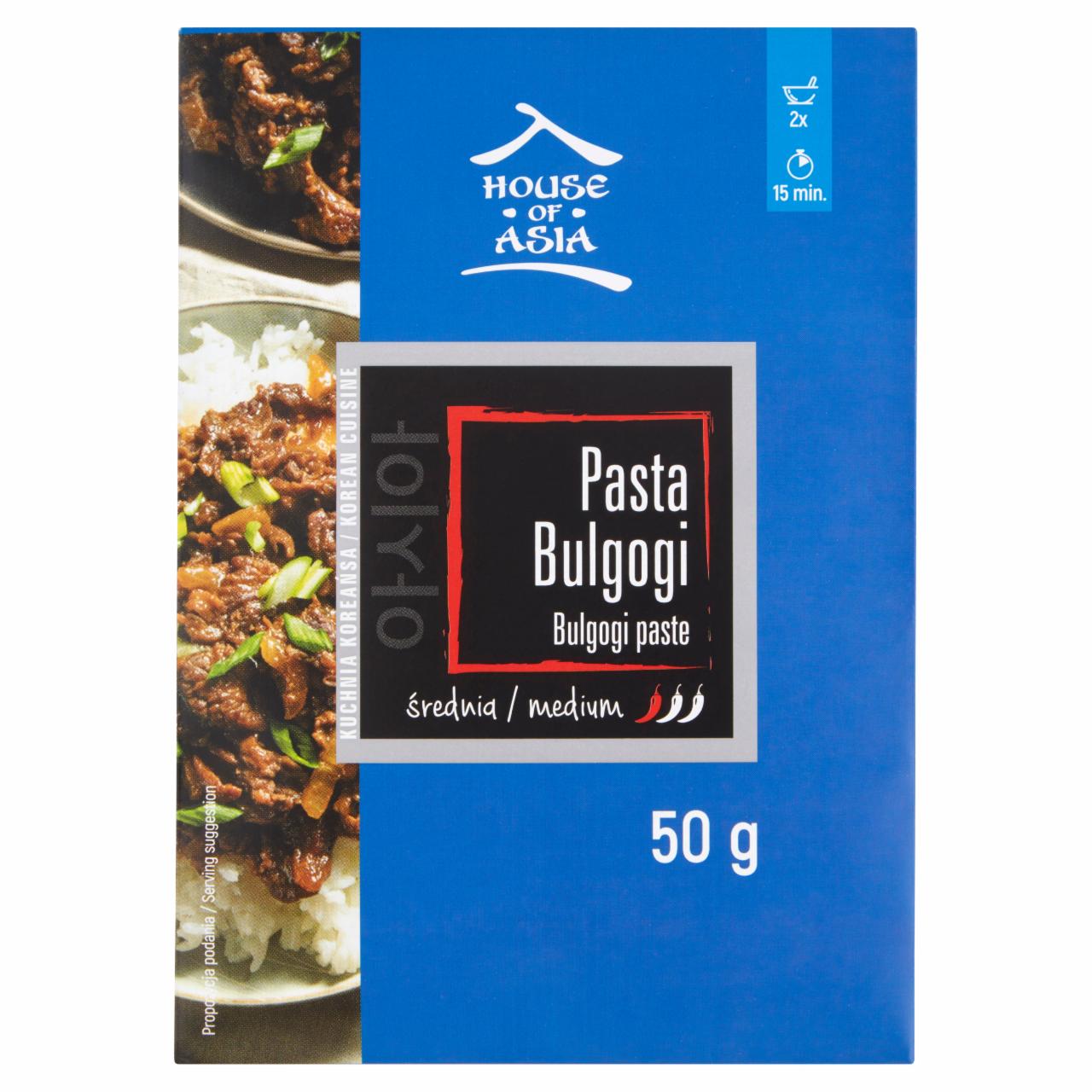 Zdjęcia - House of Asia Pasta bulgogi średnia 50 g