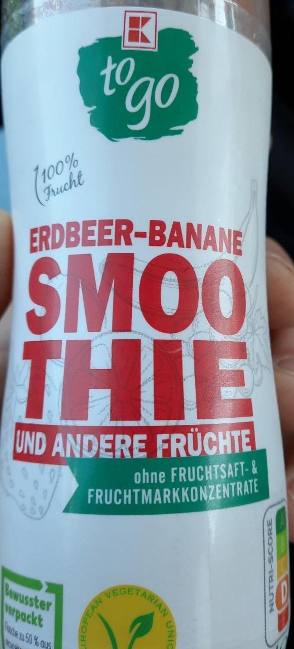 Zdjęcia - smoothie erdbeer banane K-classic