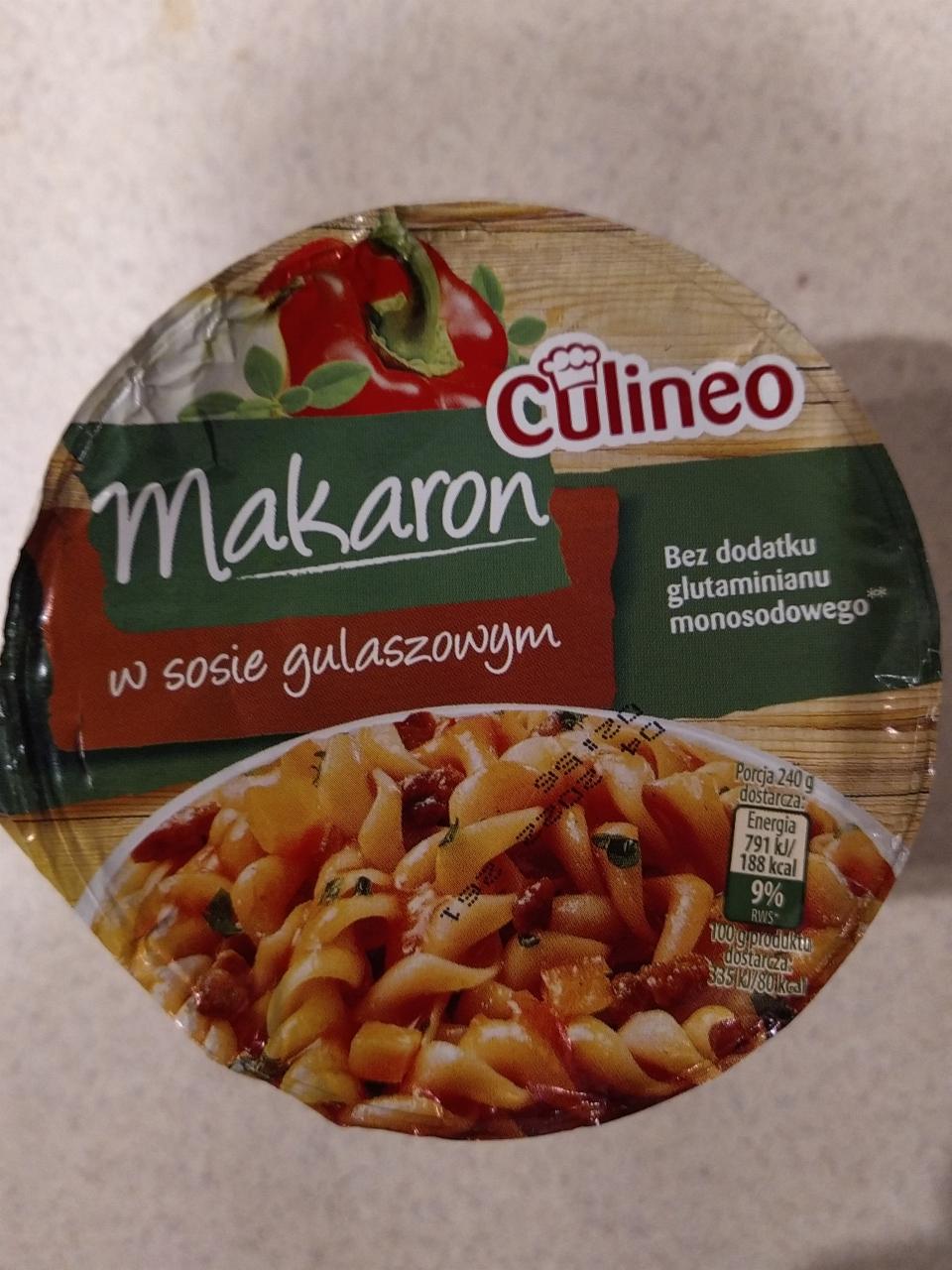 Zdjęcia - Makaron w sosie gulaszowym Culineo