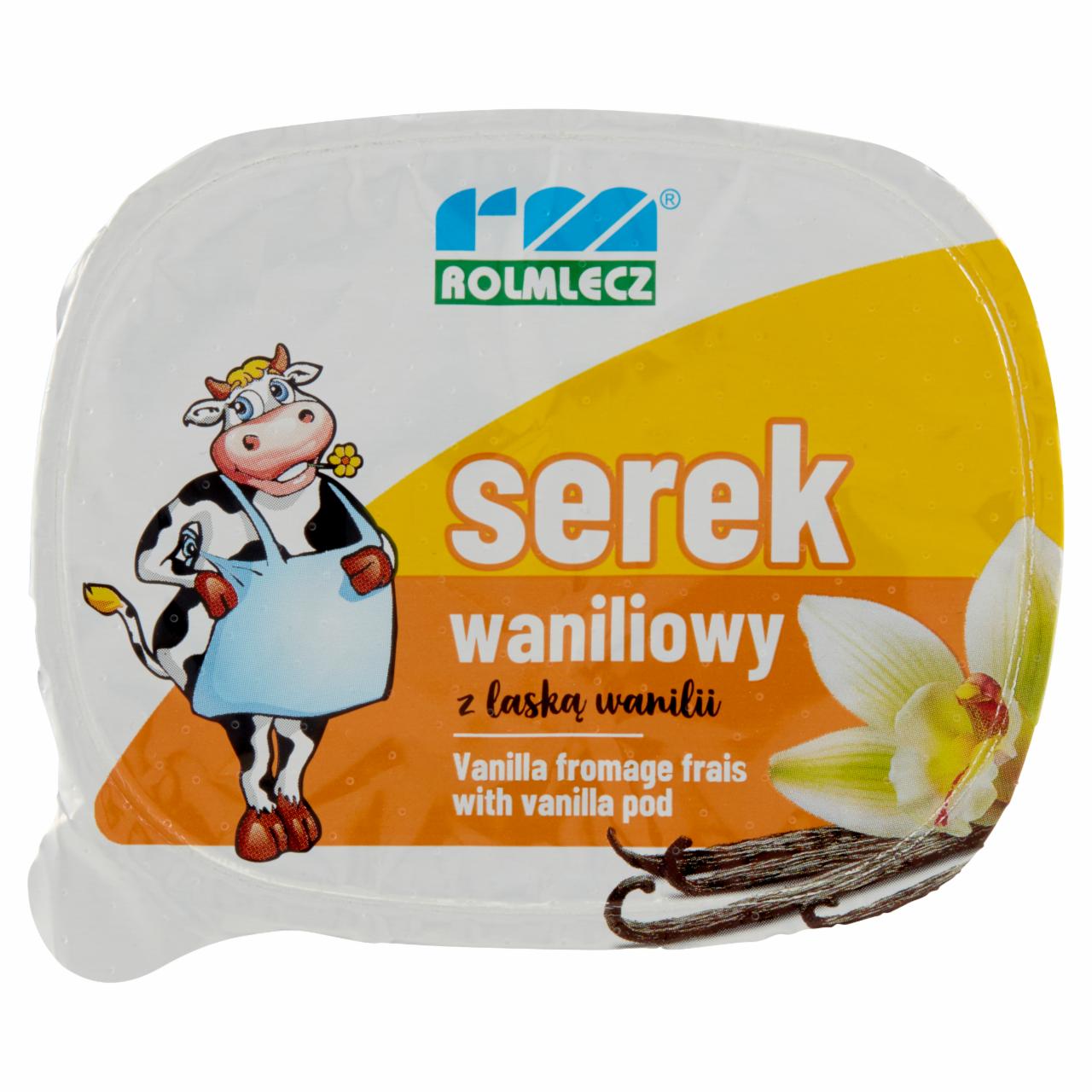 Zdjęcia - Rolmlecz Serek waniliowy z laską wanilii 150 g