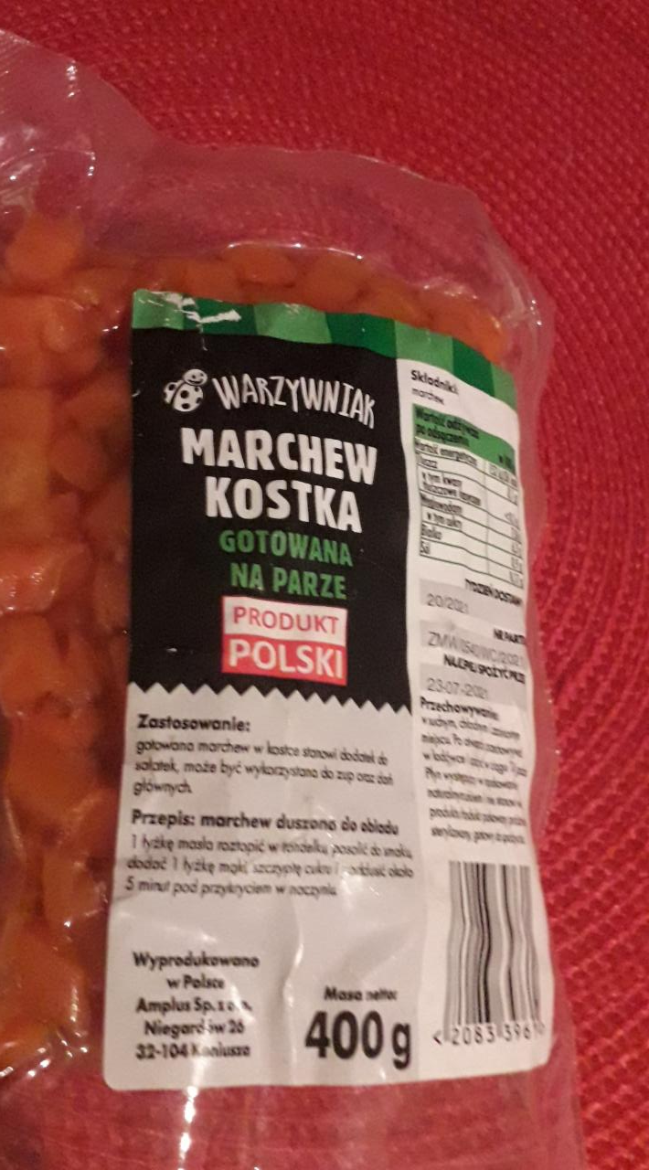 Zdjęcia - marchew kostka gotowana na parze WarzywniakBiedronki