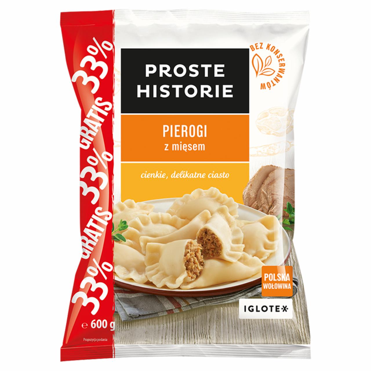 Zdjęcia - Proste Historie Pierogi z mięsem 600 g