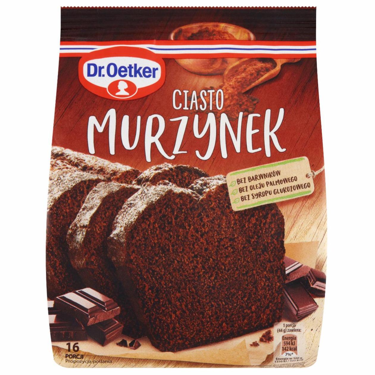 Zdjęcia - Ciasto murzynek Dr. Oetker