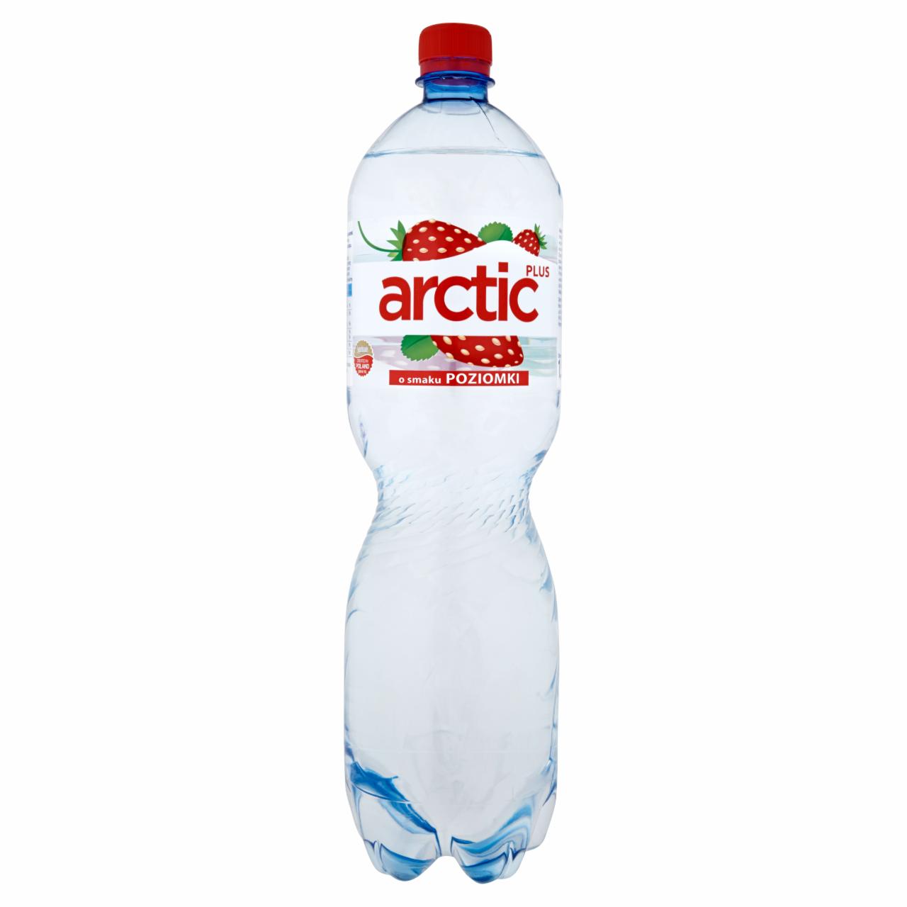 Zdjęcia - Arctic Plus o smaku poziomki Napój niegazowany 1,5 l