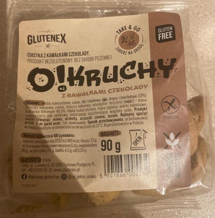 Zdjęcia - O!kruchy z kawałkami czekolady Glutenex