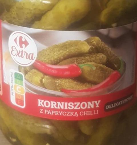 Zdjęcia - Ogórek kiszony z papryczką chili carefour