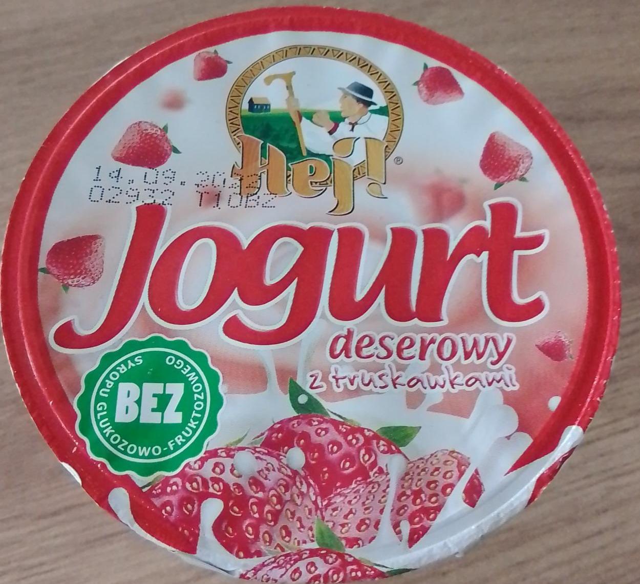Zdjęcia - Jjogurt deserowy z truskawkami Hej!