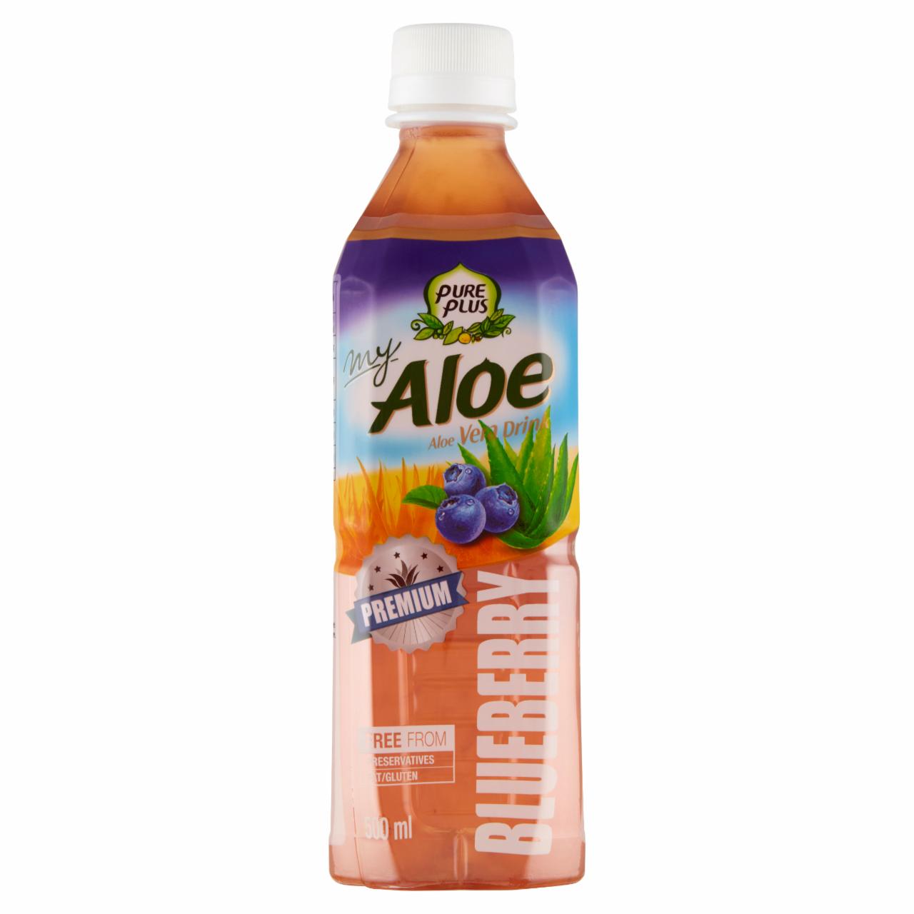 Zdjęcia - Pure Plus Premium My Aloe Napój z aloesem o smaku jagodowym 500 ml