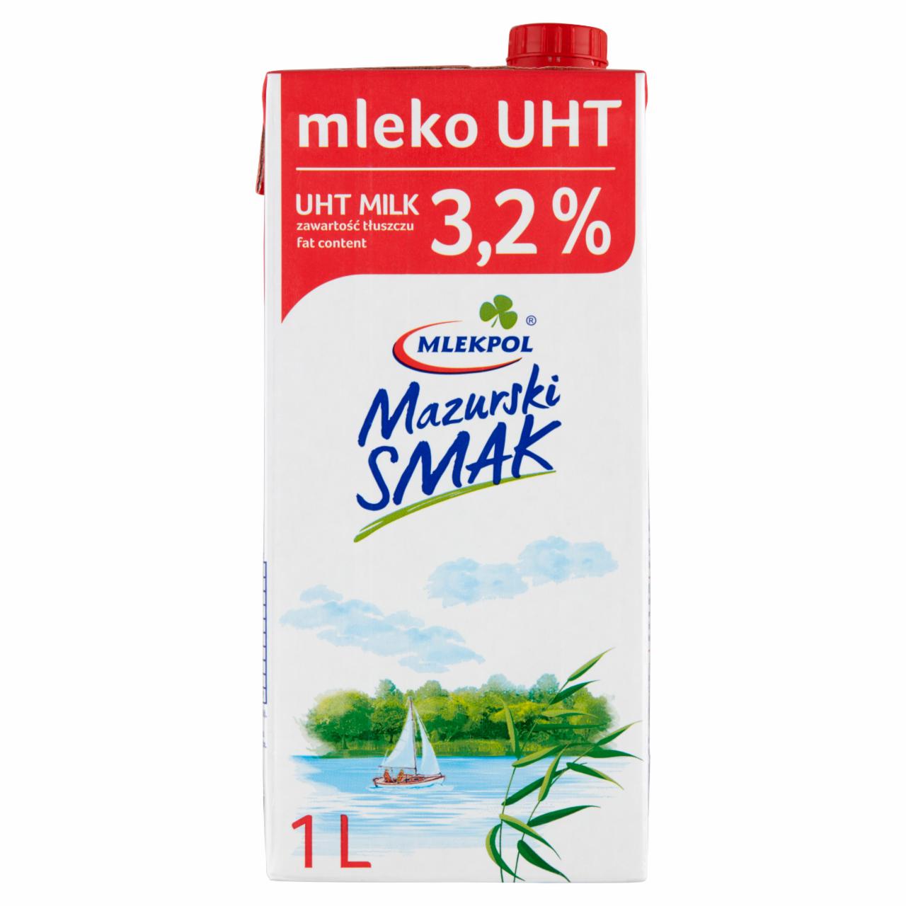 Zdjęcia - Mlekpol Mazurski Smak Mleko UHT 3,2% 1 l
