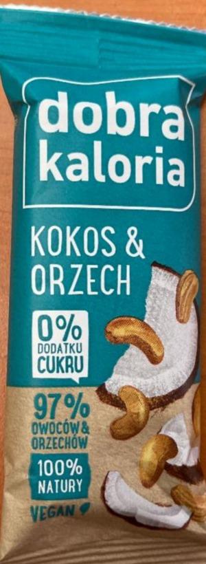 Zdjęcia - Baton kokos orzech Dobra Kaloria