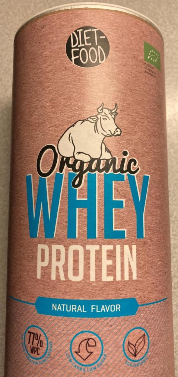Zdjęcia - Organic Whey Protein Natural flavor Diet Food