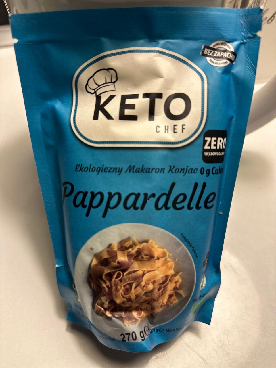 Zdjęcia - Pappardelle konjac Keto chef