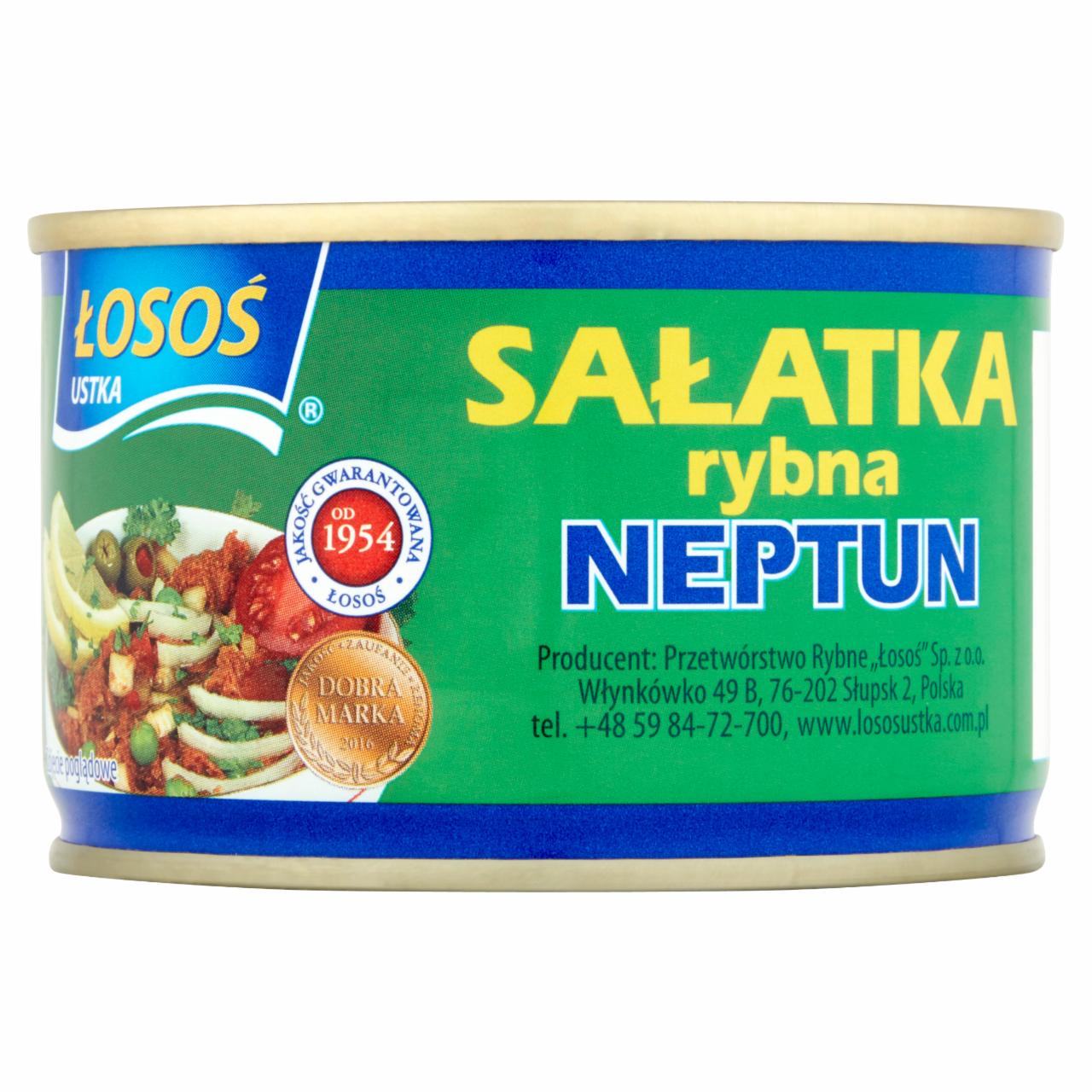 Zdjęcia - Łosoś Ustka Sałatka rybna Neptun 170 g