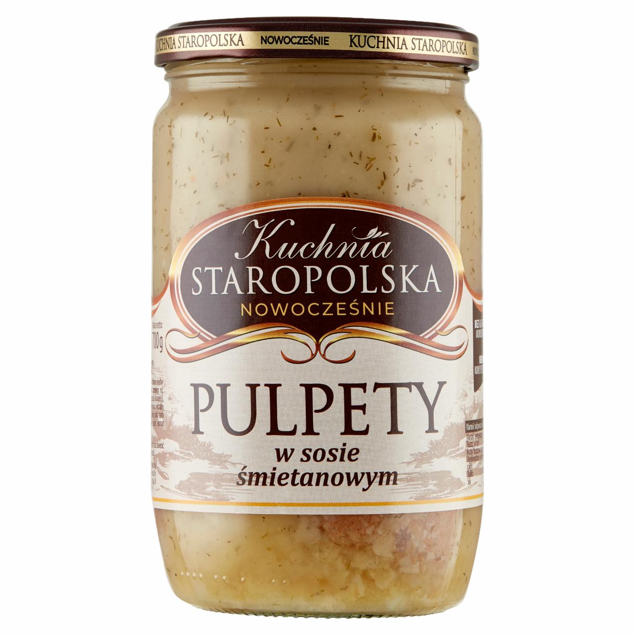 Zdjęcia - Kuchnia Staropolska Pulpety w sosie śmietanowym 700 g